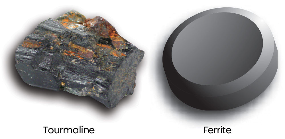 Tourmaline and Ferrite